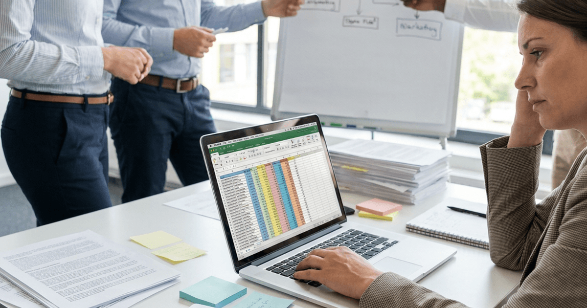 Wanneer spreadsheets niet meer werken